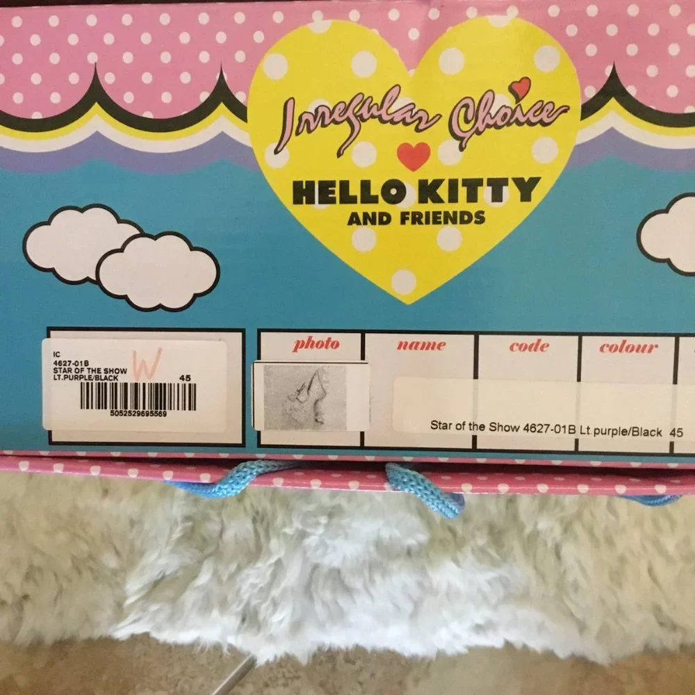 Irregular Choice Hello Kitty shoes size 45 EU new (13 W `11M) - Picture 5 of 5